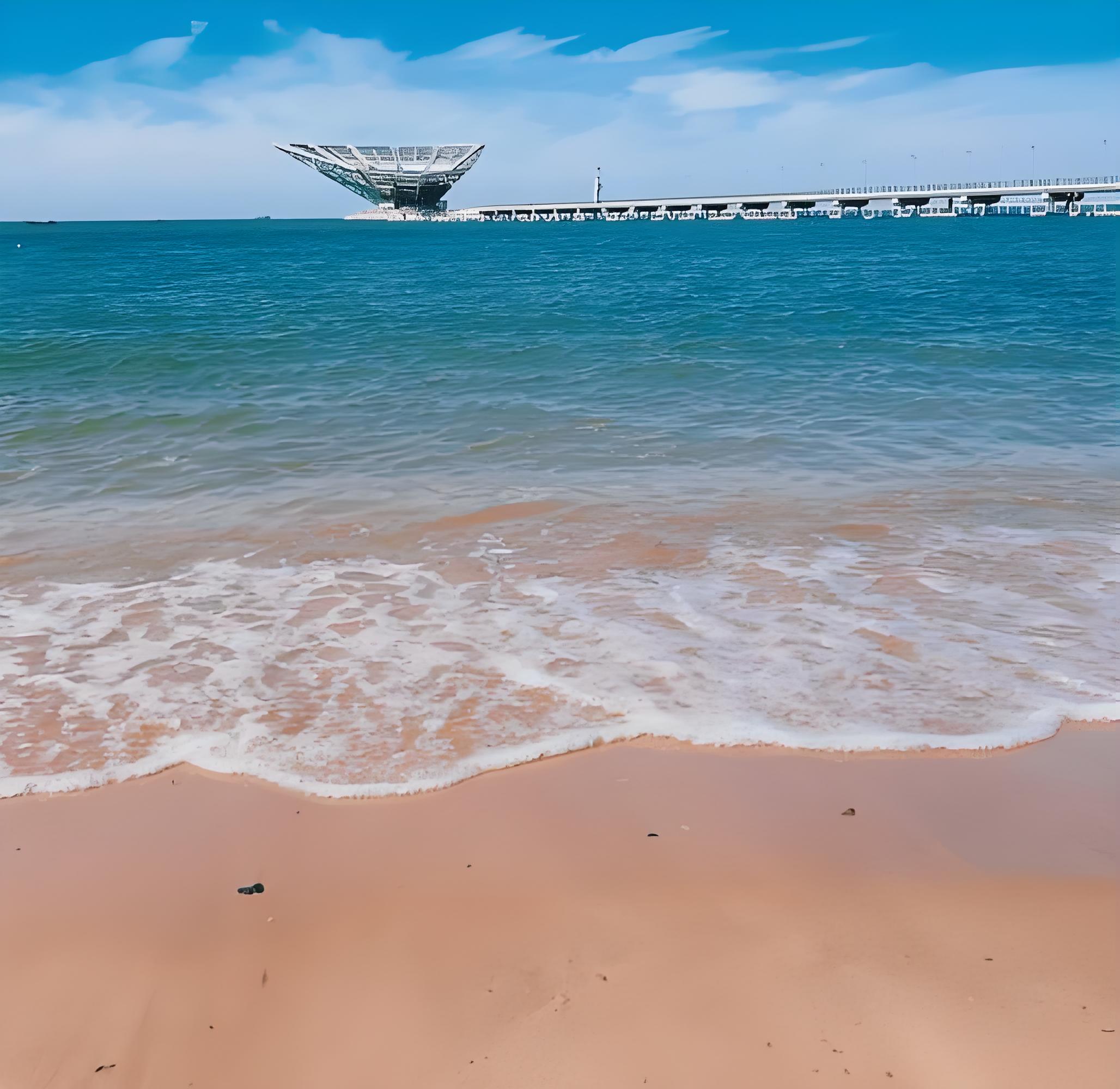 山海广场海滩