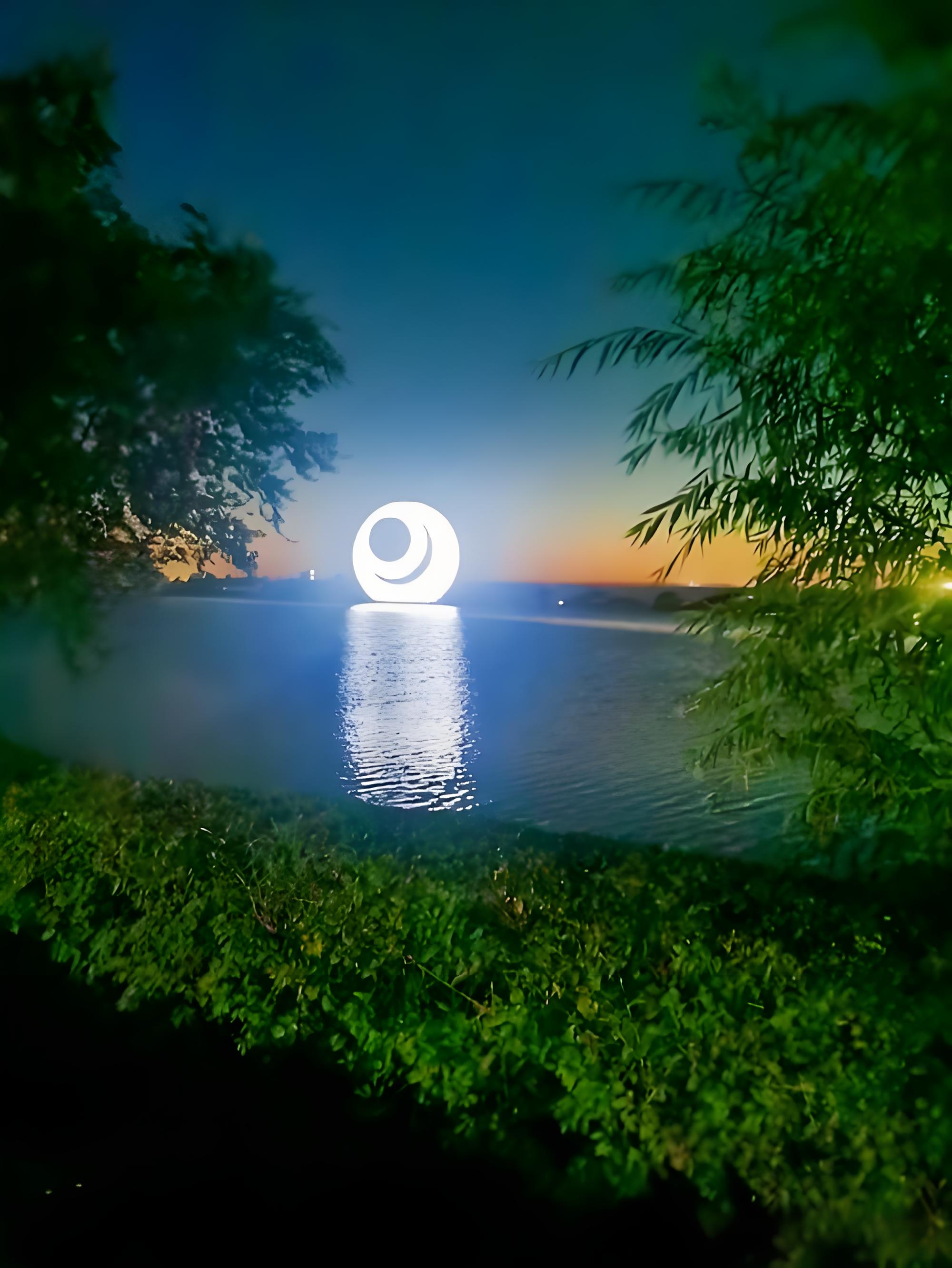 月亮湖海滩